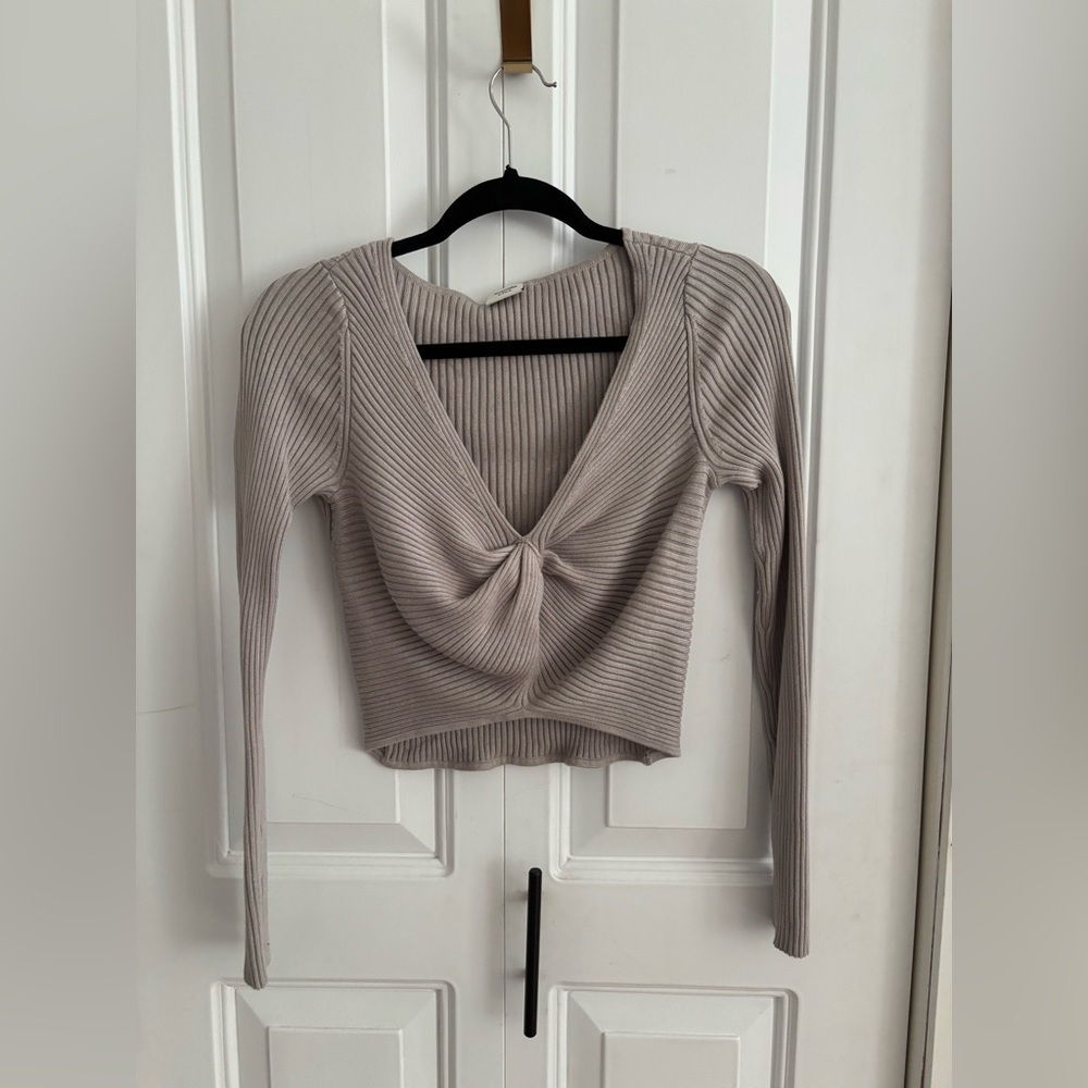 A&F Twist Top Sweater - Picture 2 of 3